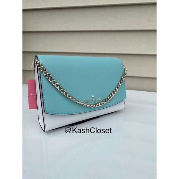 Kate Spade crossbody carson purse convertible shoulder bag poolside multi - Picture 6 of 12